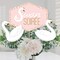 Big Dot of Happiness Swan Soiree - White Swan Baby Shower or Birthday Party Centerpiece Sticks - Table Toppers - Set of 15